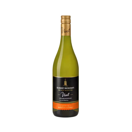 White Wine - Robert Mondavi Private Selection Bourbon Barrel Aged Chardonnay 750ml (ABV 14%)