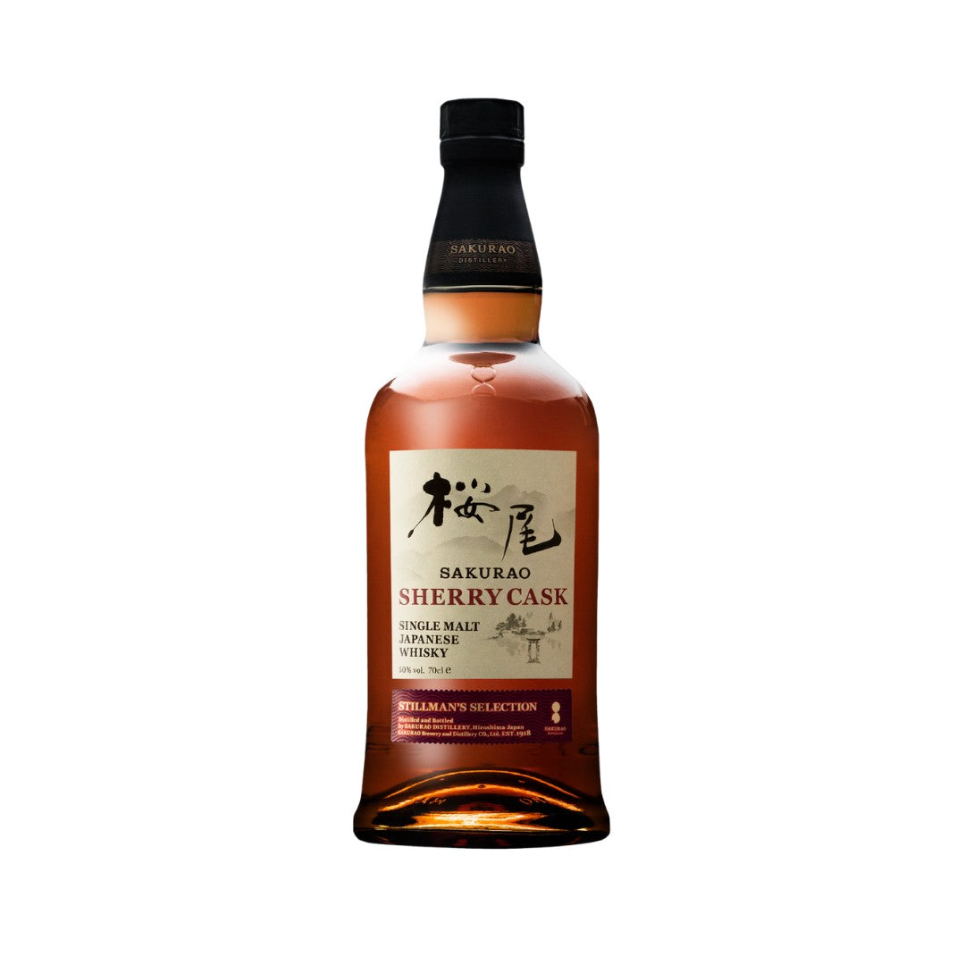 Japanese Whisky - Sakurao Sherry Cask Single Malt Japanese Whisky 700ml (ABV 50%)