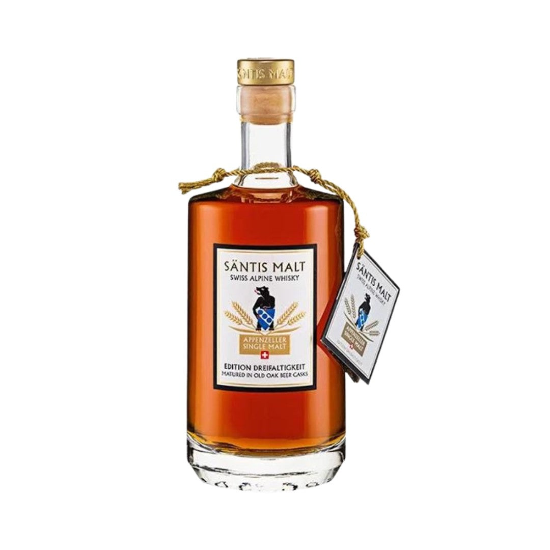 Swiss Whisky - Santis Malt Edition Dreifaltigkeit Swiss Alpine Whisky 500ml (ABV 52%)