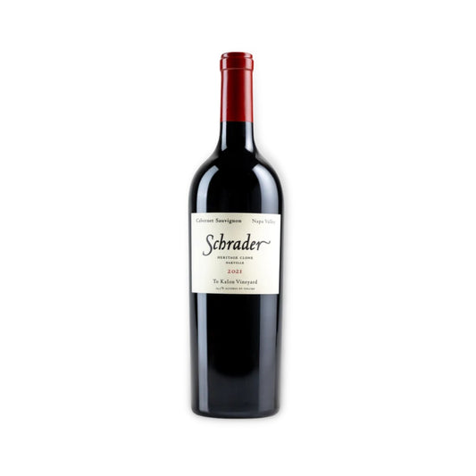 Red Wine - Schrader Heritage Clone Cabernet 2021 750ml (ABV 14%)