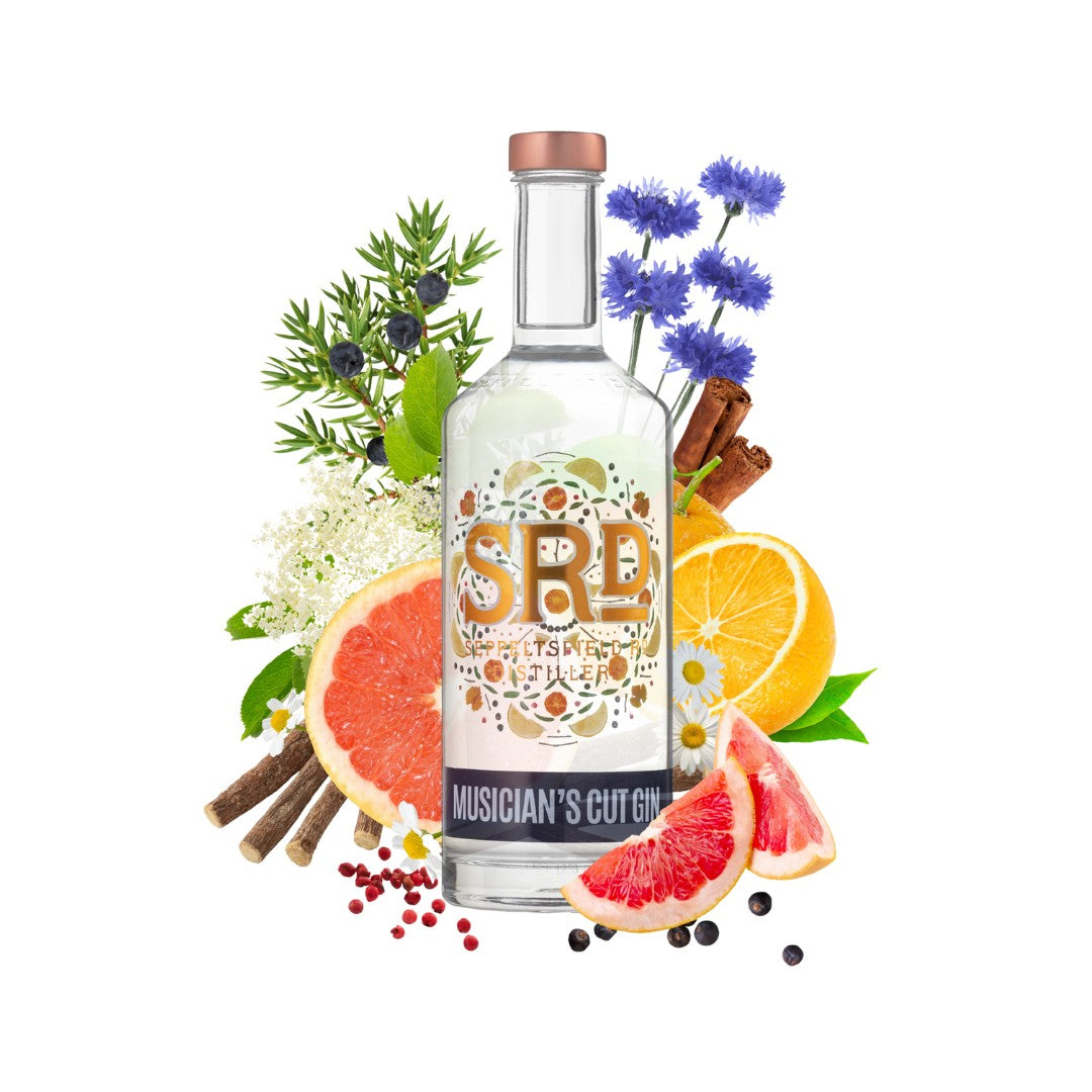 Australian Gin - Seppeltsfield Road Distillers Musicians Cut Gin 500ml (ABV 54%)
