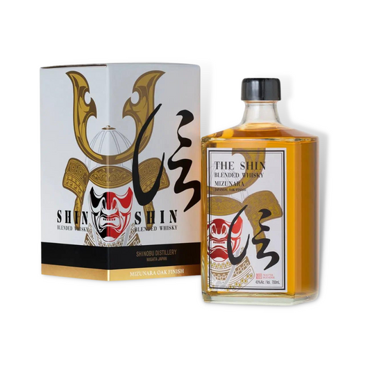 Japanese Whisky - The Shin Mizunara Oak Finish Japanese Blended Whisky 700ml (ABV 48%)