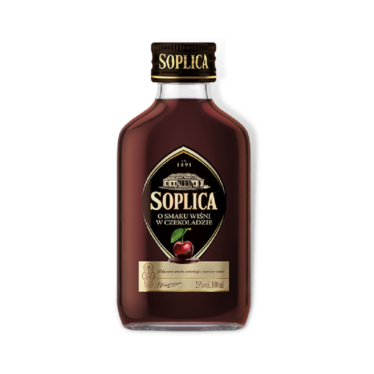 Liqueur - Soplica Cherry in Chocolate Vodka Liqueur 100ml / 500ml (ABV 25%)