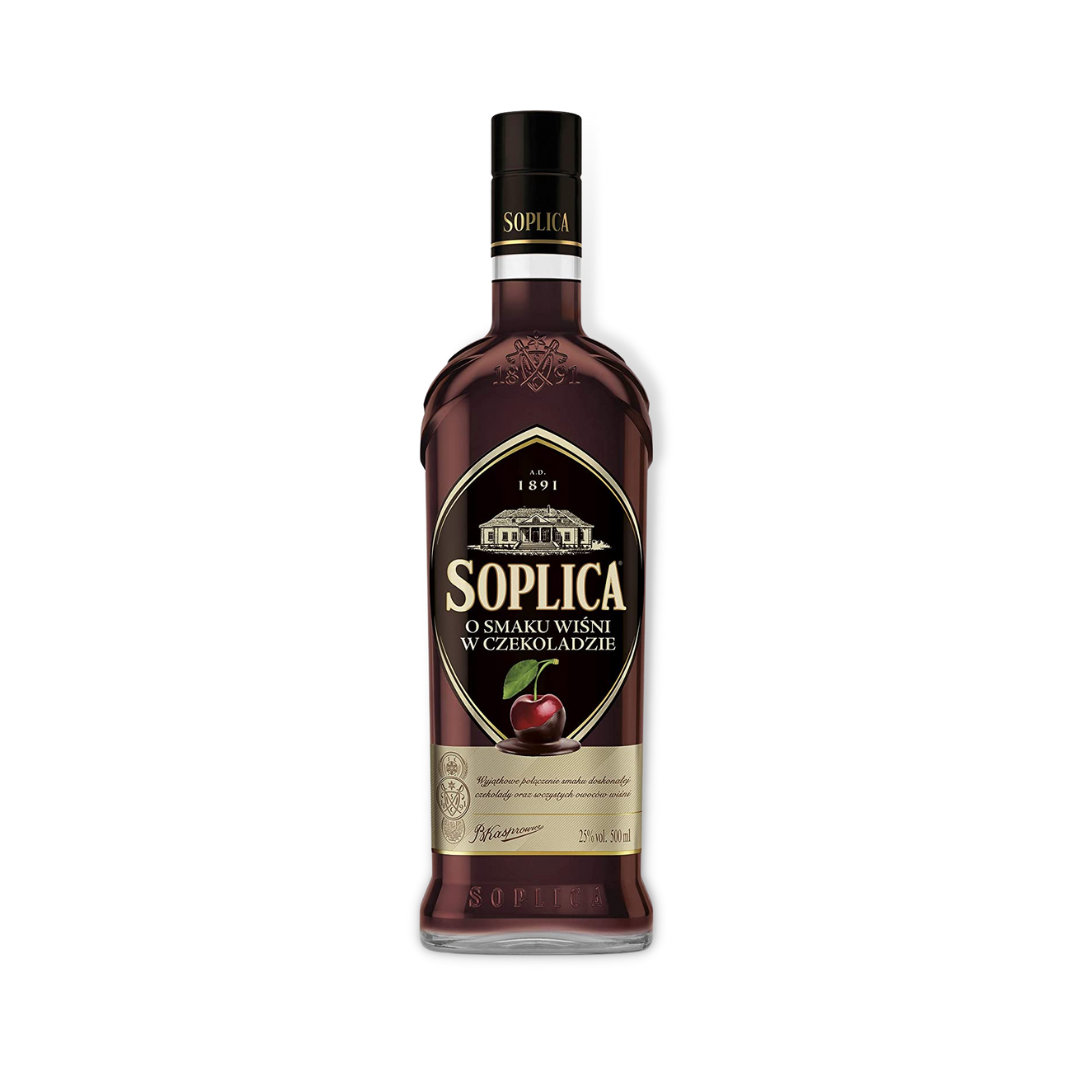 Liqueur - Soplica Cherry in Chocolate Vodka Liqueur 100ml / 500ml (ABV 25%)
