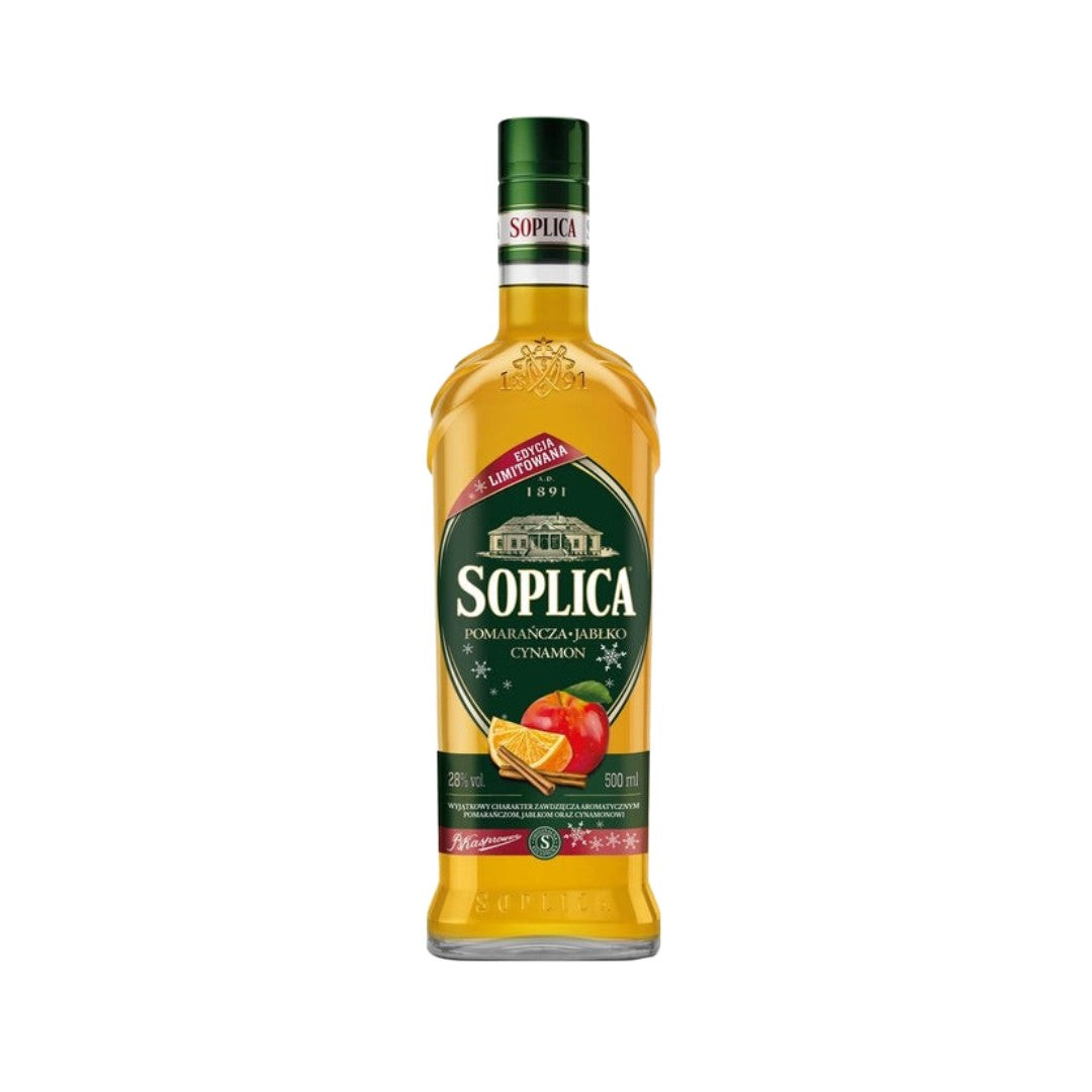 Polish Vodka -Soplica Orange Apple & Cinnamon Vodka 500ml (ABV 28%)