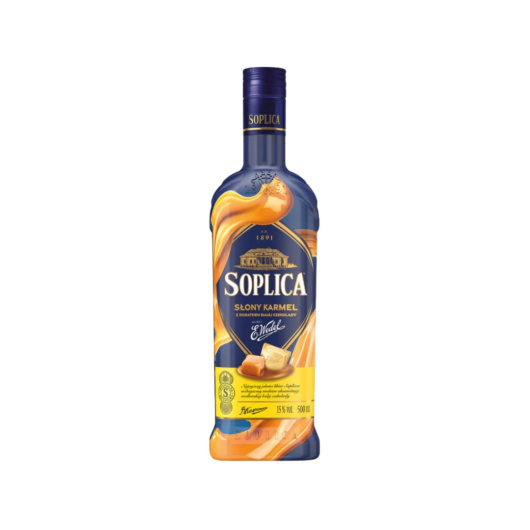 Liqueur - Soplica Wedel Salted Caramel With White Chocolate Liqueur 500ml (ABV 15%)