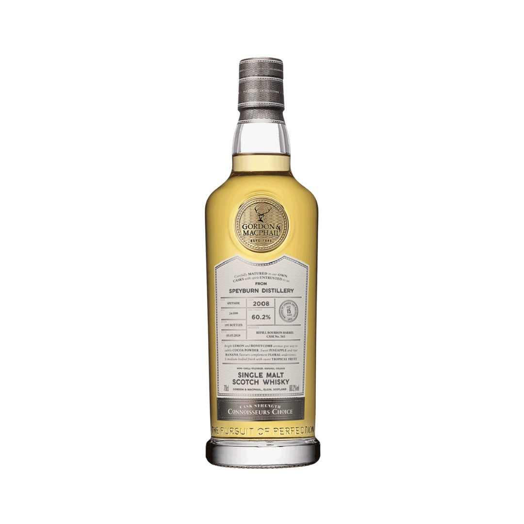 Scotch Whisky - Speyburn 2008 15YO Cask Strength (G&M Connoisseurs Choice) Single Malt Scotch Whisky 700ml (ABV 60.2%)