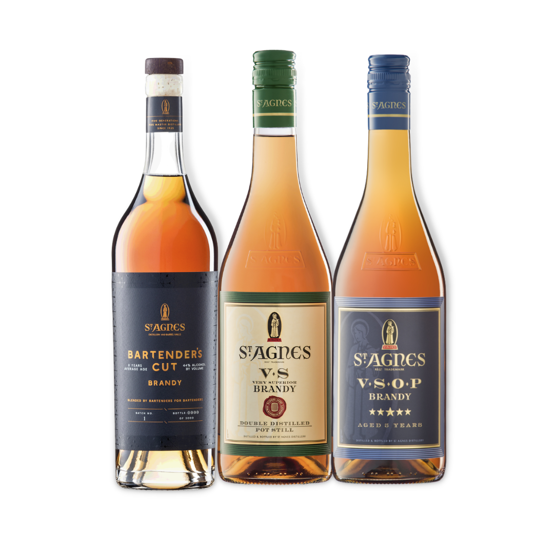 brandy - St Agnes Bartender's Cut Brandy 700ml (ABV 44%)