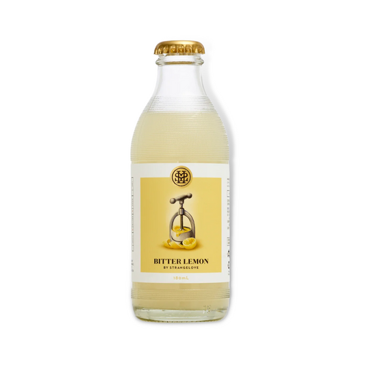 Tonic Water - Strange Love Bitter Lemon Tonic 180ml (Pack of 4)