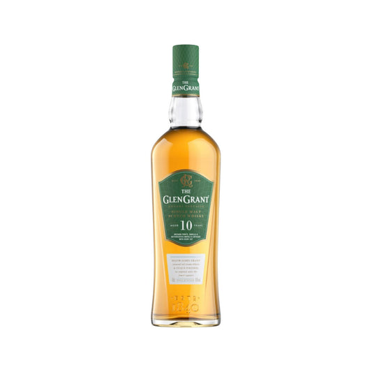 Scotch Whisky - The Glen Grant 10YO Single Malt Scotch Whisky 700ml with 2 Glasses (ABV40%)