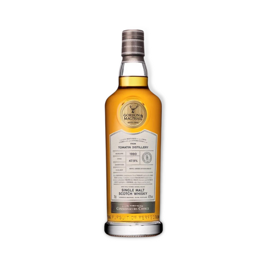 Scotch Whisky - Tomatin 1990 28 Year Old Cask Strength (G&M Connoisseurs Choice) Single Malt Scotch Whisky 700ml (ABV 47.9%)