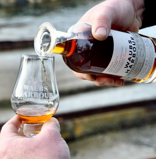 Waubs Harbour Kelp Revival Single Malt Whisky 500ml (ABV 45%)
