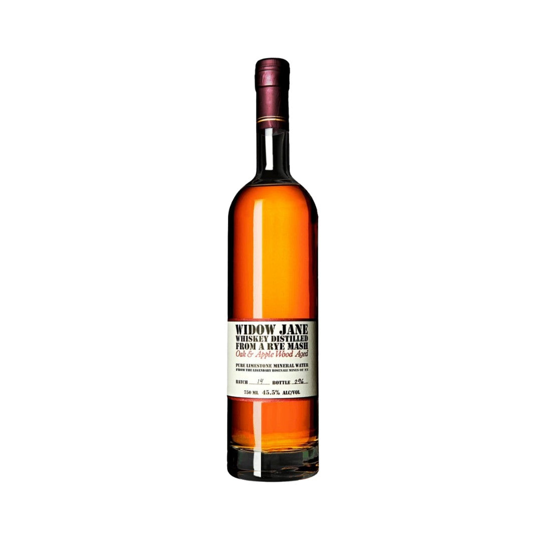 American Whiskey - Widow Jane Oak & Apple Wood Aged Rye Whiskey 700ml (ABV 45%)