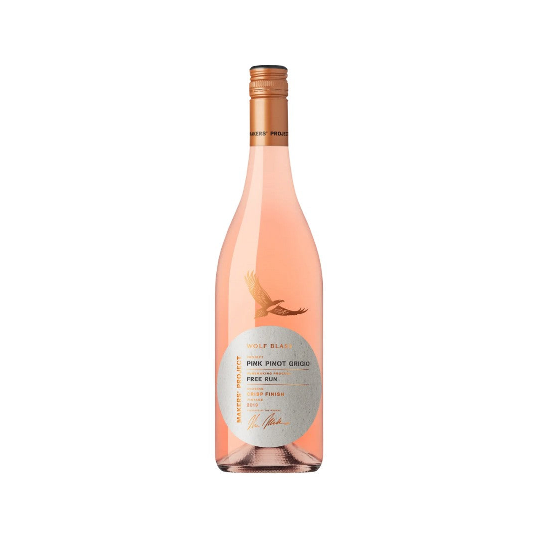 White Wine - Wolf Blass Makers Project Pink Pinot Grigio 750ml (ABV 12%)