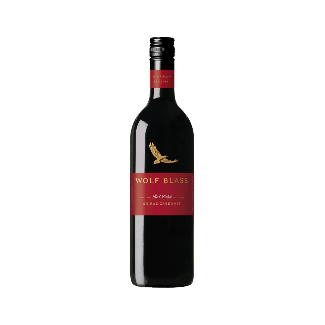 Red Wine - Wolf Blass Red Label Shiraz Cabernet 750ml (ABV 14%)