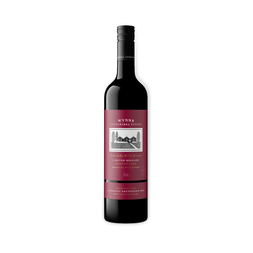 Red Wine - Wynns John Riddoch 2018 Cabernet Sauvignon 750ml (ABV 14%)