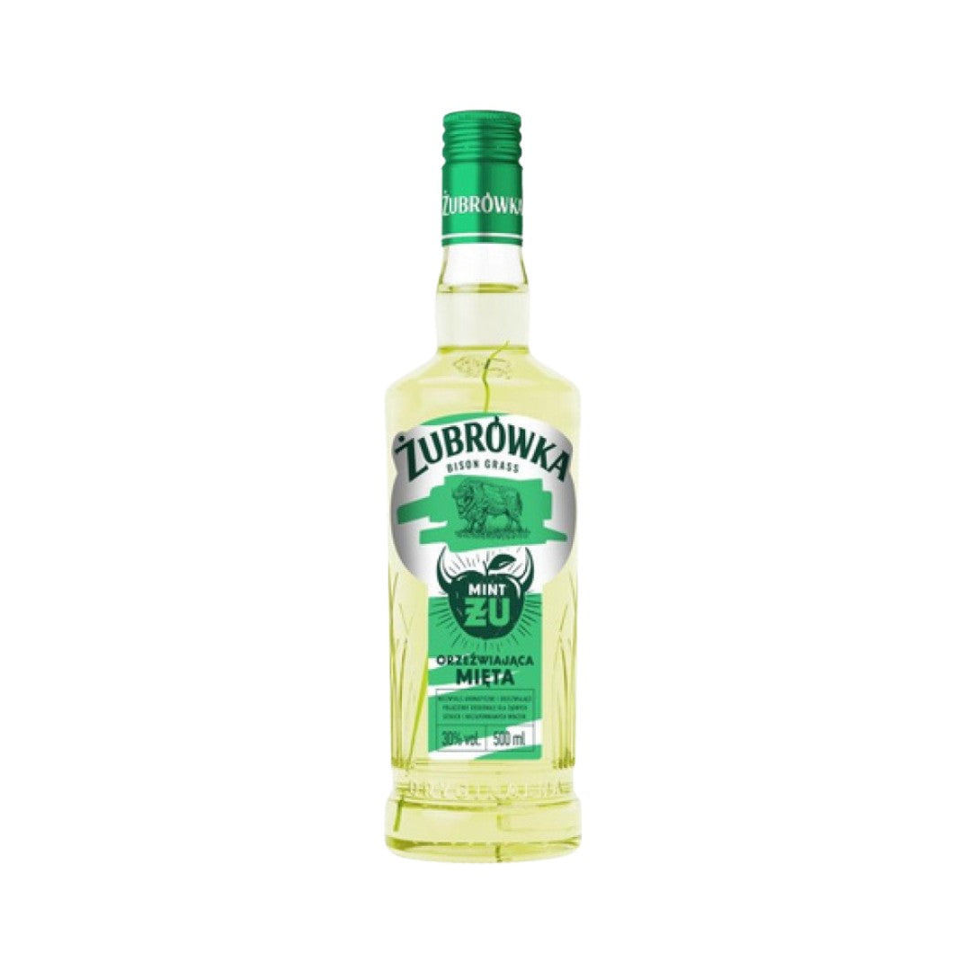 Liqueur - Zubrowka Lime Mint Vodka Liqueur 500ml (ABV 30%)