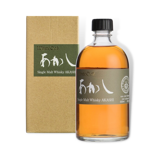 Japanese Whisky - White Oak Akashi Single Malt Whisky 500ml (ABV 46%)