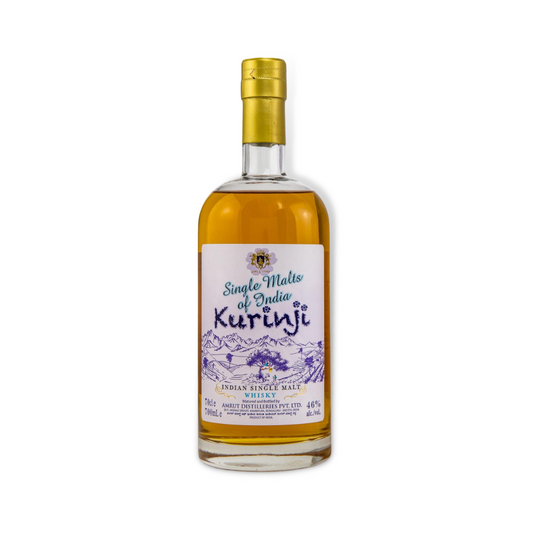 Indian Whisky - Amrut Kurinji Indian Single Malt Whisky 700ml (ABV 46%)