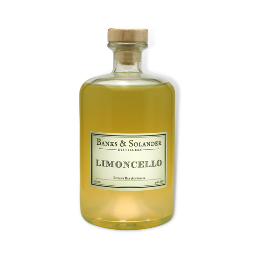 Lime Liqueur - Banks & Solander Limoncello 700ml (ABV 30.8%)