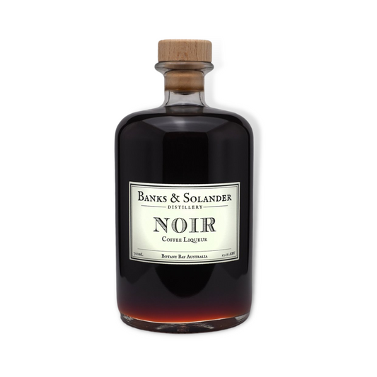 Coffee Liqueur - Banks & Solander Noir Coffee Liqueur 700ml (ABV 27.1%)