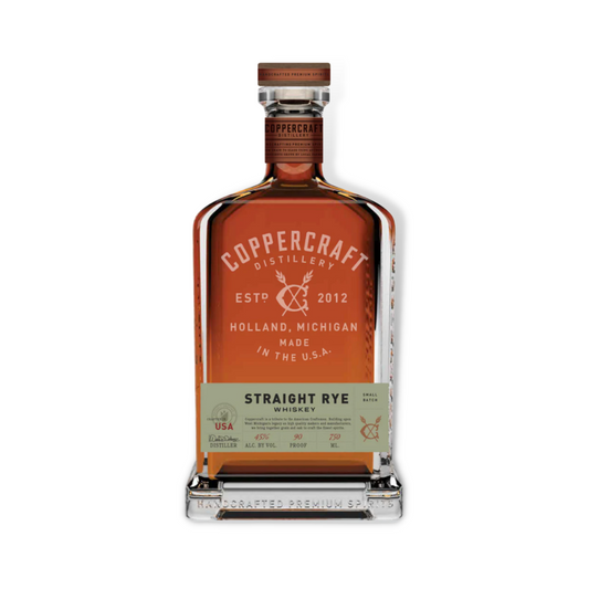 American Whiskey - Coppercraft Straight Rye Whiskey 750ml (ABV 45%)