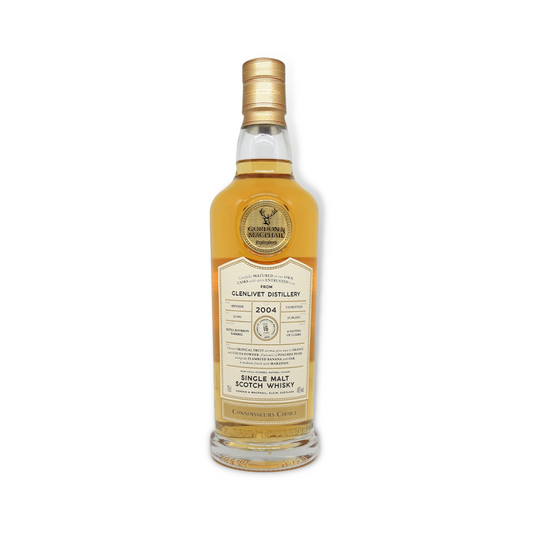 Scotch Whisky - Glenlivet 2004 16 Year Old (G&M Connoisseurs Choice) Single Malt Scotch Whisky 700ml (ABV 46%)