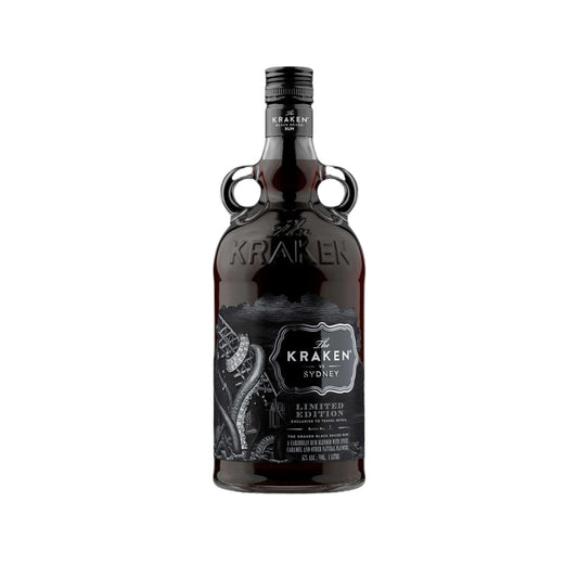 Spiced Rum - Kraken Vs Sydney Black Spice Rum 1ltr (ABV 47%)