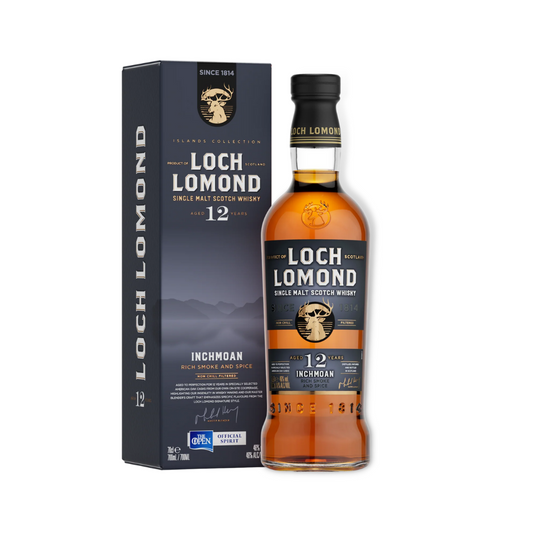 Scotch Whisky - Loch Lomond Inchmoan 12 Year Old Smoke & Spice Single Malt Scotch Whisky 700ml (ABV 46%)