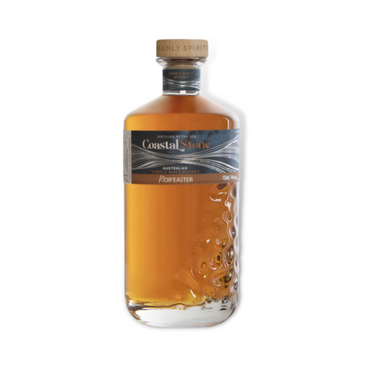Australian Whisky - Manly Spirits Coastal Stone Nor'easter Australian Single Malt Whisky 500ml / 700ml (ABV 46%)