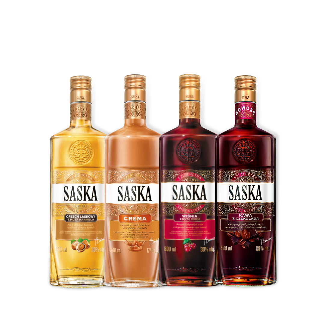 Liqueur - Saska Cherry With A Hint of Rum 500ml (ABV 30%)