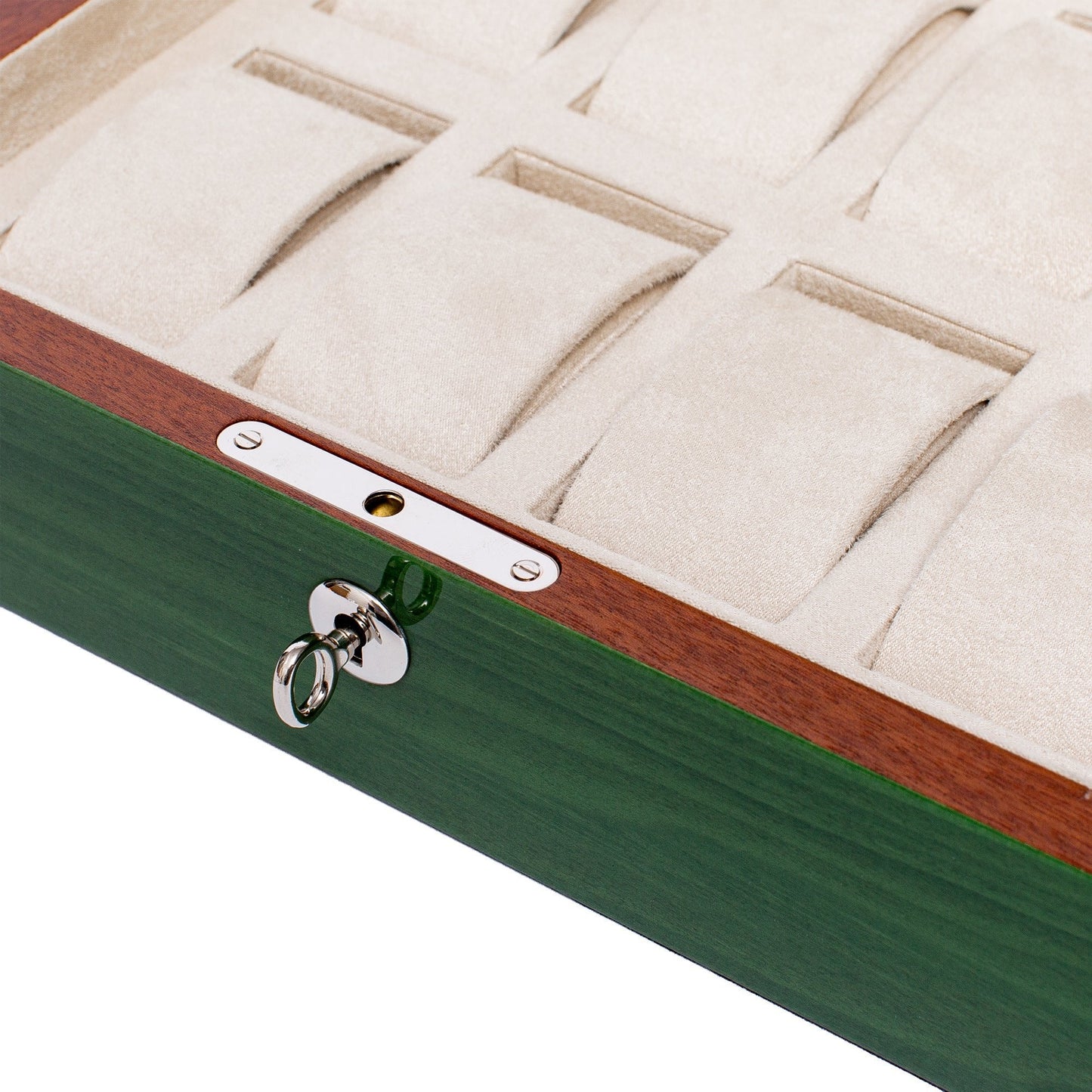 Heritage Chroma Eight Watch Box - Green