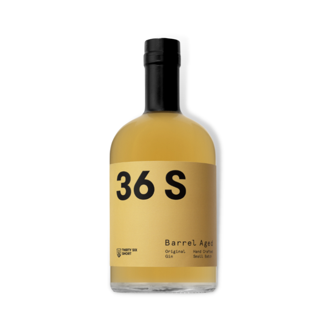 Australian Gin - 36 Short Barrel Aged Gin 500ml (ABV 45%)