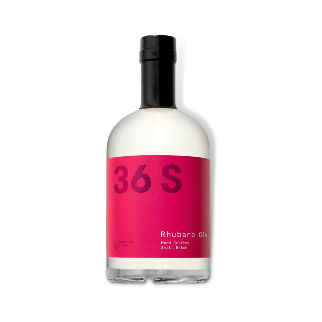 Australian Gin - 36 Short Rhubard Gin 500ml (ABV 45%)