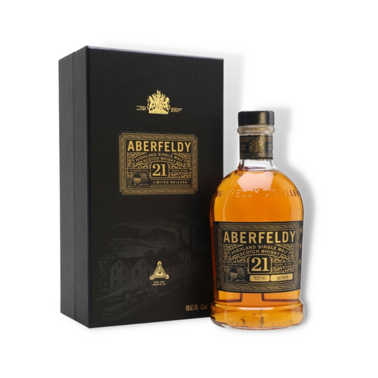 Scotch Whisky - Aberfeldy 21 Year Old Highland Single Malt Scotch Whisky 700ml (ABV 40%)