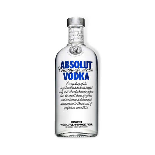 Swedish Vodka - Absolut Vodka 1ltr / 700ml (ABV 40%)