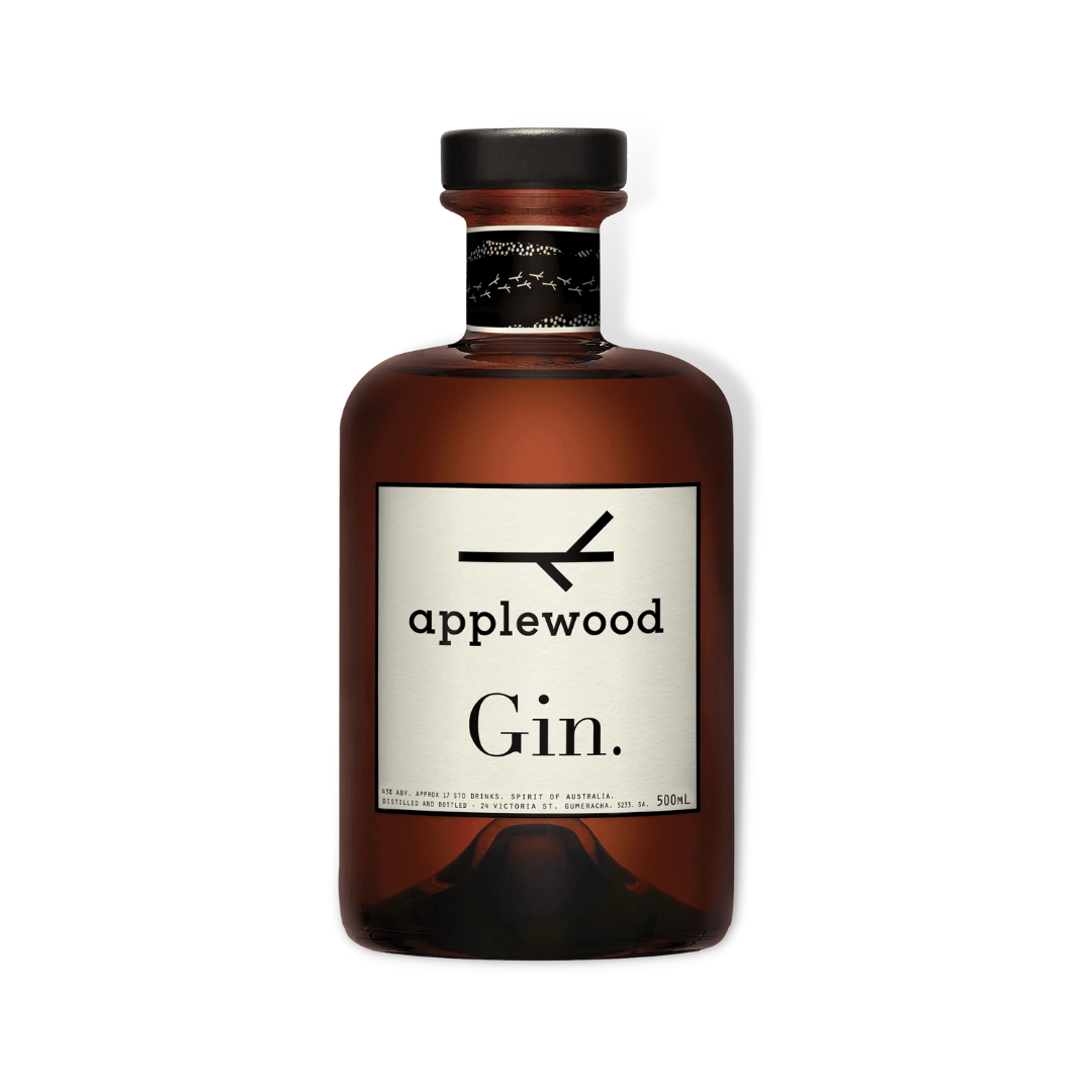 Australian Gin - Applewood Gin 500ml (ABV 43%)