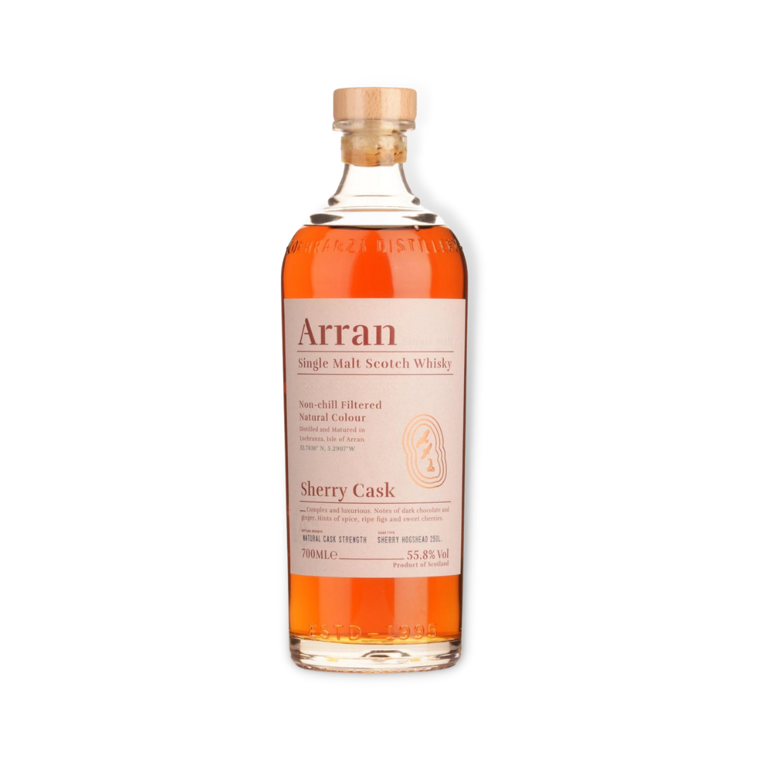 Scotch Whisky - Arran Sherry Cask Single Malt Scotch Whisky 700ml (ABV 55.8%)