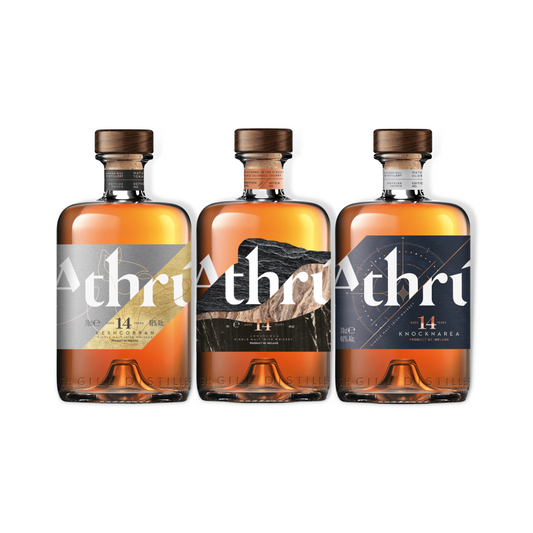Irish Whiskey - Athru Keshcorran 14 Year Old Single Malt Irish Whiskey 700ml (ABV 48%)