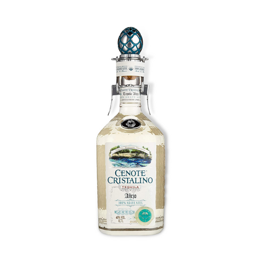 Cristalino - Cenote Cristalino Anejo Tequila 700ml (ABV 40%)