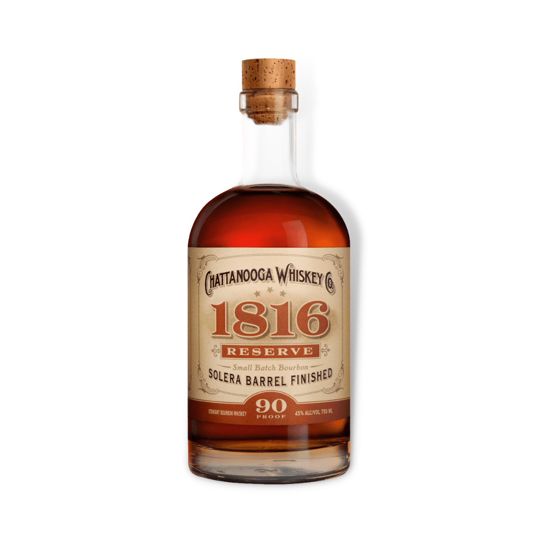 American Whiskey - Chattanooga 1816 Reserve Solera Barrel Finished Straight Bourbon Whiskey 750ml (45% ABV)