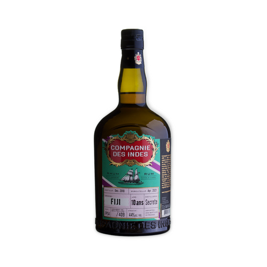 Dark Rum - Compagnie des Indes Fiji 10 Year Old Rum 700ml (ABV 44%)