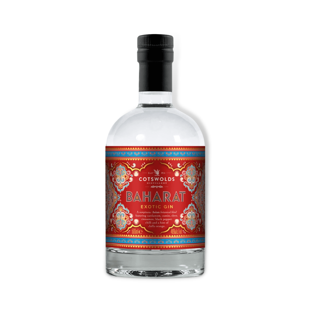 Swedish Gin - Cotsolds Baharat Exotic Gin 500ml (ABV 46%)