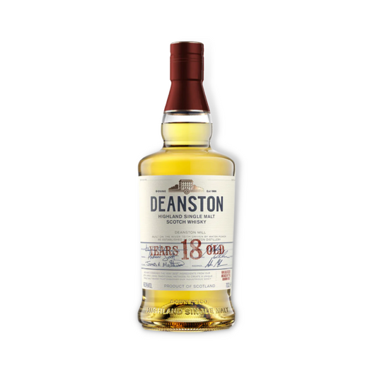 Scotch Whisky - Deanston 18 Year Old Highland Single Malt Scotch Whisky 700ml (ABV 46.3%)