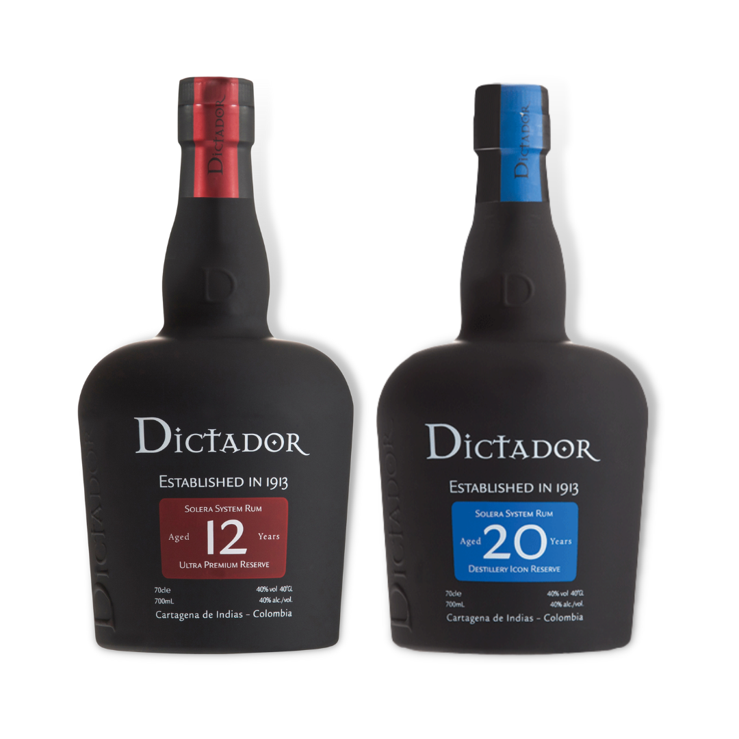 Dark Rum - Dictador 12 Year Old Rum 700ml (ABV 40%)
