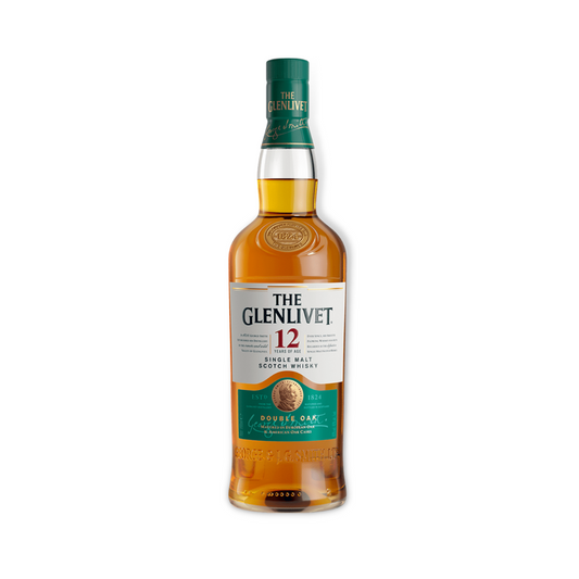 Scotch Whisky - The Glenlivet 12 Year Old Single Malt Scotch Whisky 700ml (ABV 43%)