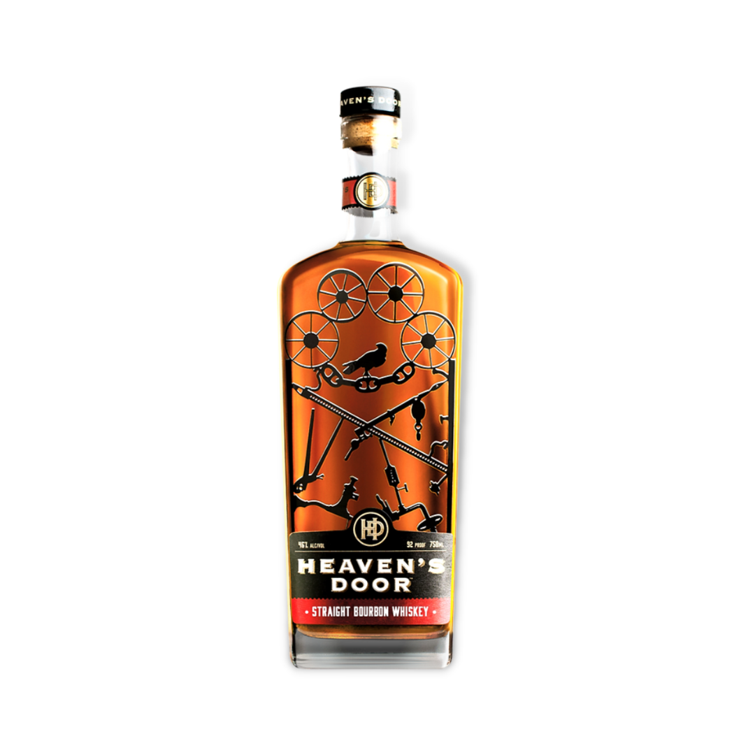 American Whiskey - Heaven's Door Straight Bourbon Whiskey 750ml (ABV 42%)