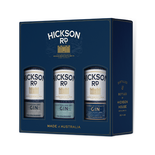 Australian Gin - Hickson Rd Gin Gift Pack 3 x 200ml (ABV 40%)