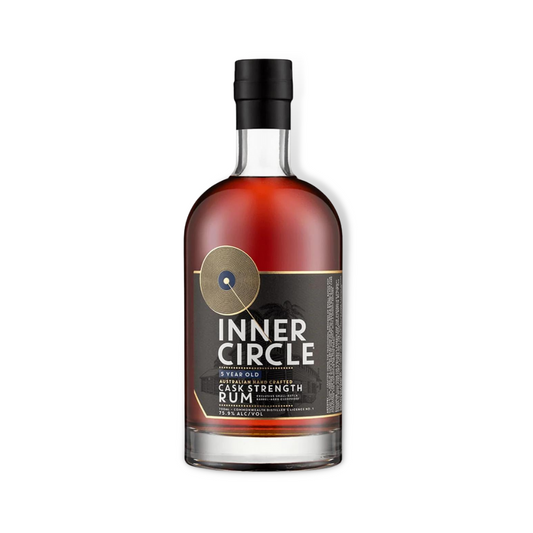 Dark Rum - Inner Circle Black 5 Year Old Cask Strength Rum 700ml (ABV 75.9%)