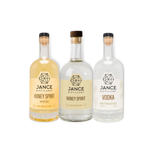 Dark Rum - Jance Distillery Rested Honey Spirit 700ml (ABV 40%)